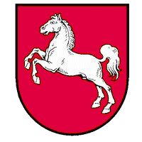 Nie-der-sach-sen Wappen